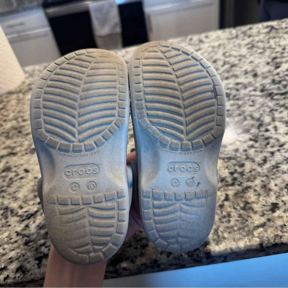 Light Grey Crocs - Picture 3 of 3